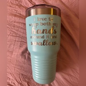 Polar Camel 30oz Laser-cut tumbler